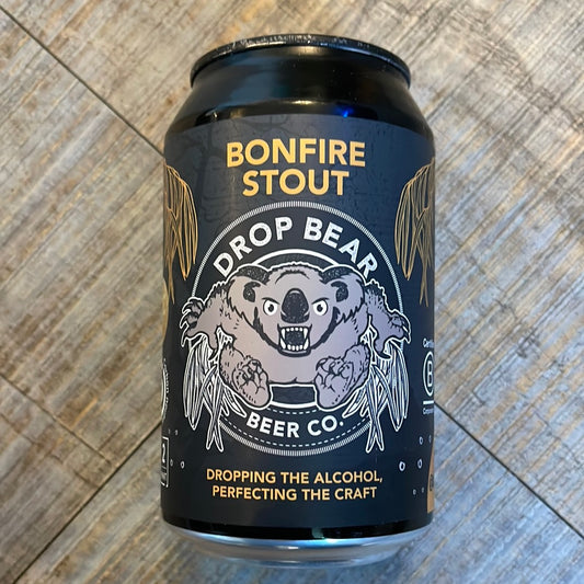 Drop Bear - Bonfire Stout (Non-Alcoholic Beer - Porter / Stout)