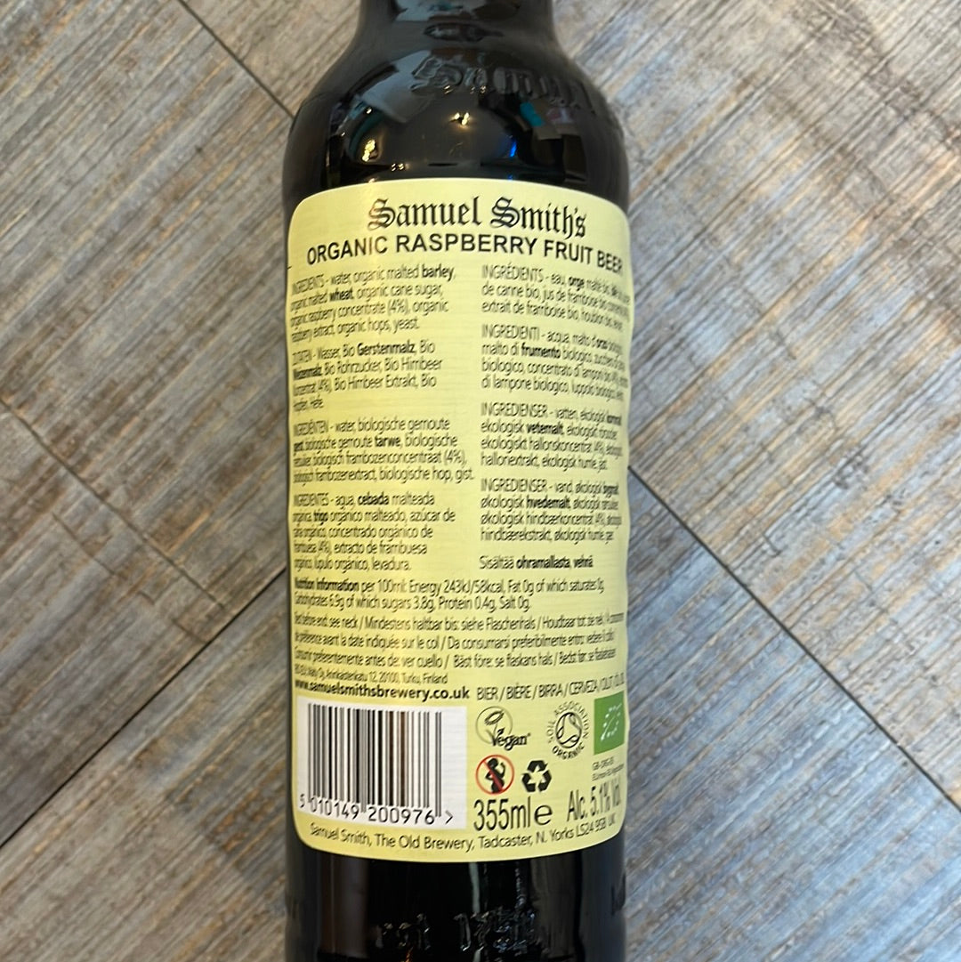 Samuel Smith - Organic Raspberry Fruit Beer