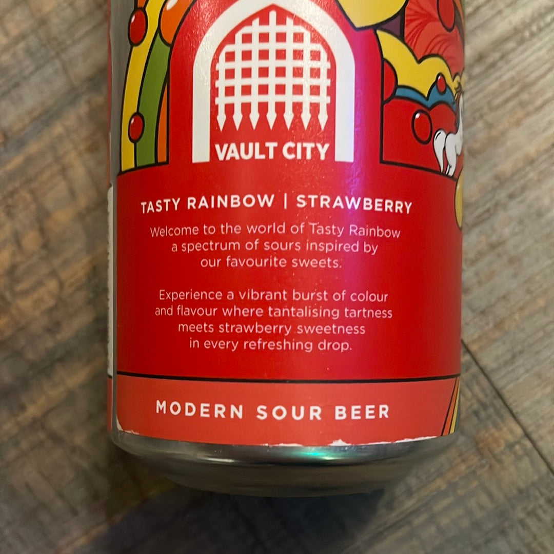 Vault City - Tasty Rainbow - Strawberry (Sour - Fruited)