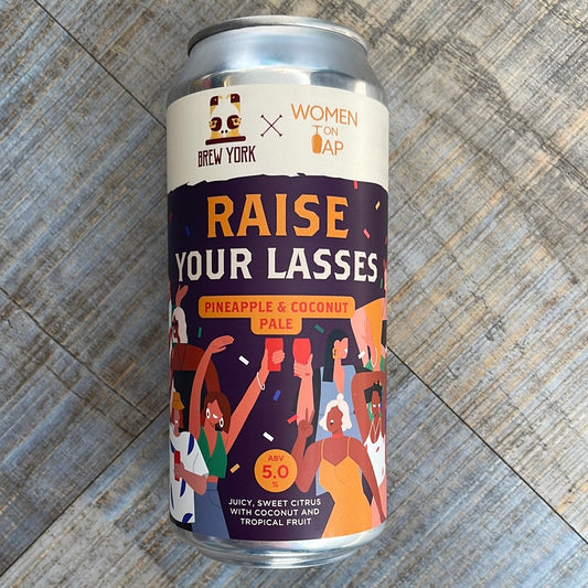 Brew York - Raise Your Lasses (Pineapple & Coconut Pale)