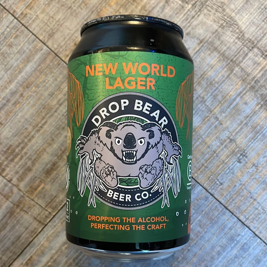 Drop Bear - New World Lager (Non-Alcoholic Beer - Lager)