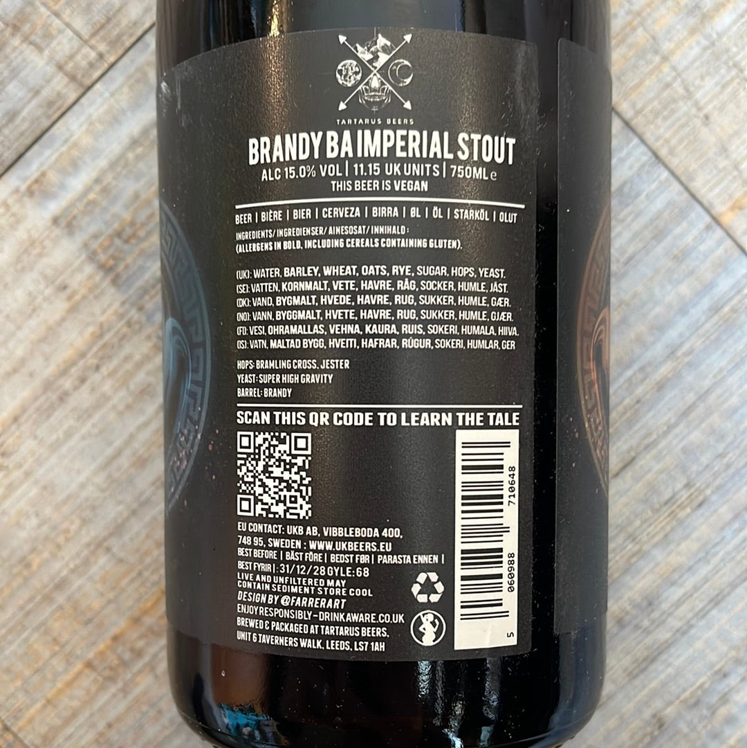 Tartarus Beers - Brandy Cerberus (Stout - Imperial/Double)