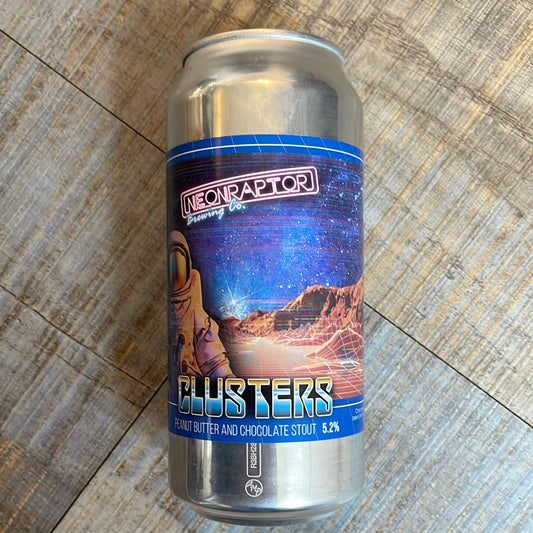 Neon Raptor - Clusters (Peanut Butter & Chocolate Stout)