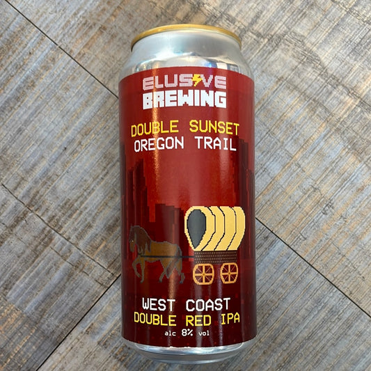Elusive Brewing - Double Sunset Oregon Trail (IPA - Red)