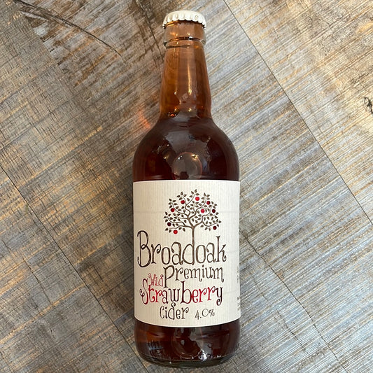 Broadoak - Wild Strawberry Cider