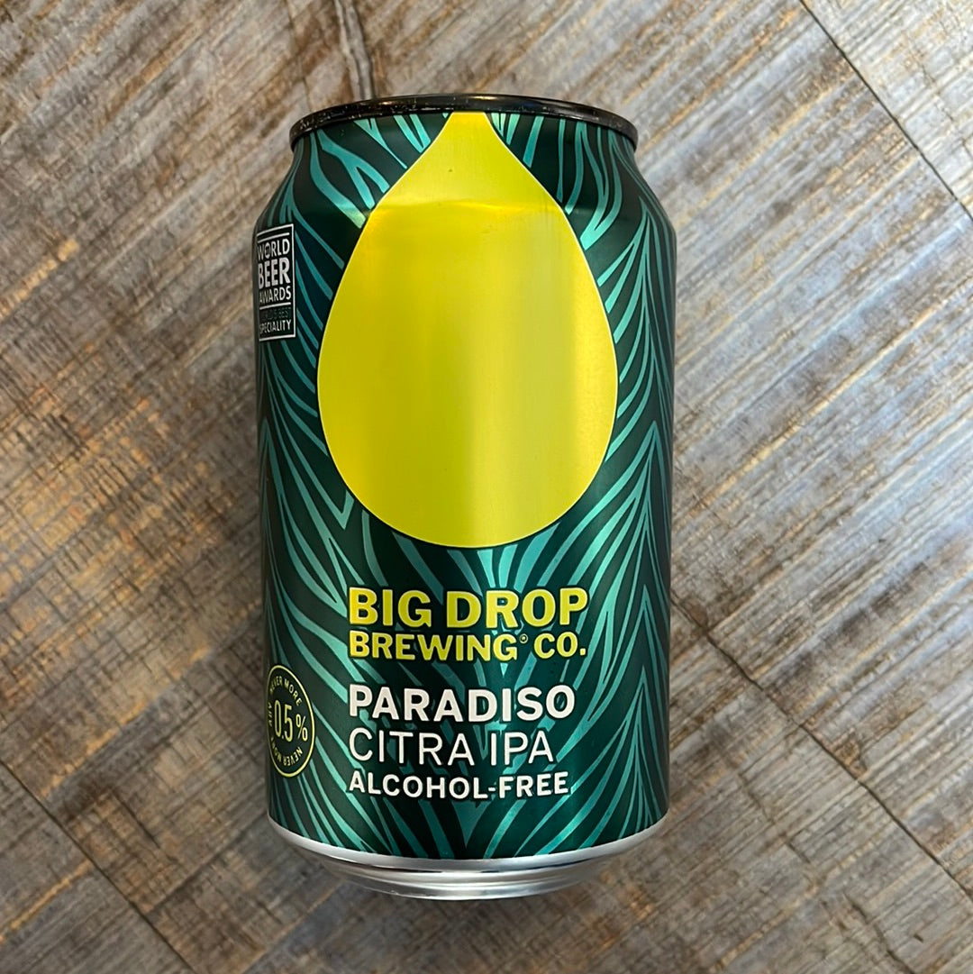 Big Drop - Paradiso Citra IPA (Non-Alcoholic Beer - IPA)
