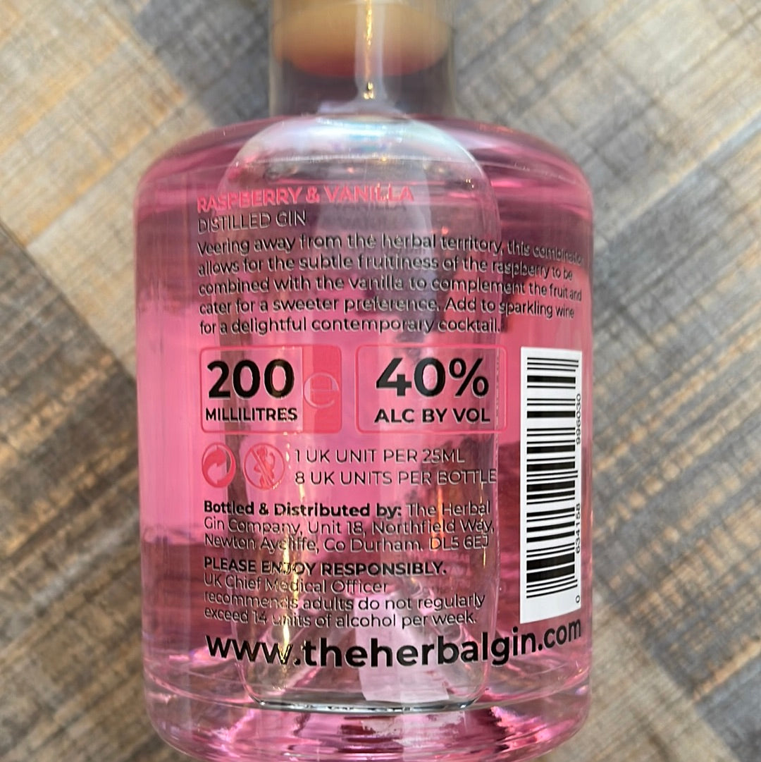The Herbal Gin Company - Raspberry & Vanilla (20cl)