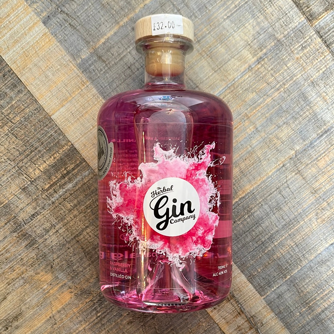 The Herbal Gin Company - Raspberry & Vanilla (70cl)